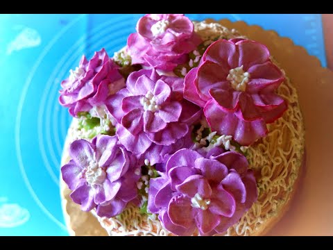 ტორტის გაფორმება დამწყებთათვის. Cake decoration for beginners